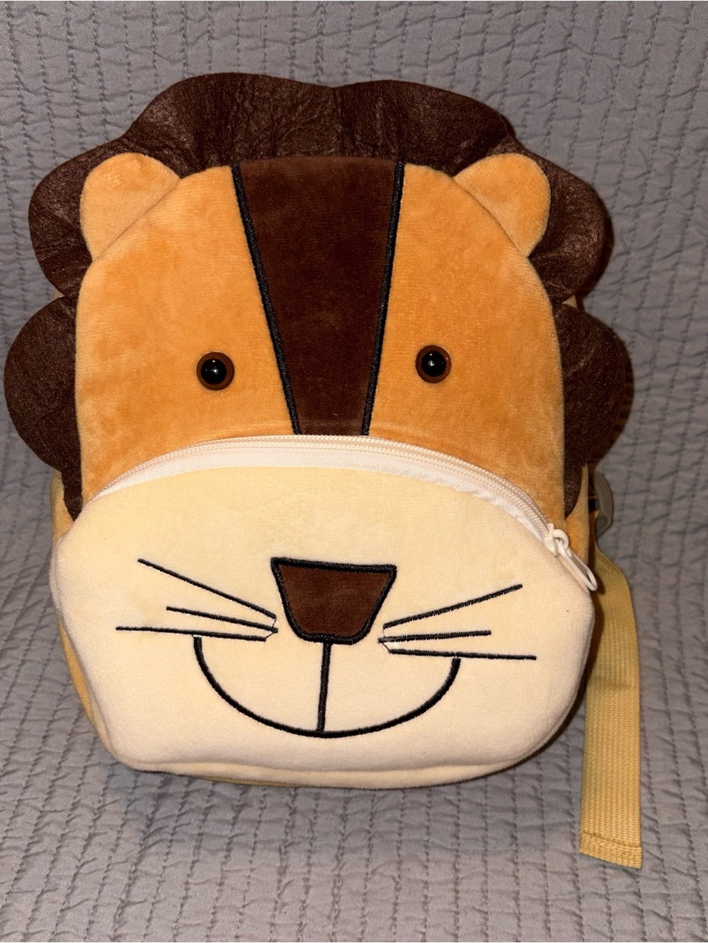 Boys Girls School Backpack Cute Animal Lion Kids Plush Backpack
Kindergarten
